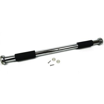 Розсувний розпірний турнік EasyFit 83-130 см Хром