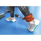 Манжета EasyFit F8 коричнева для тяги на тренажері (шкіра)