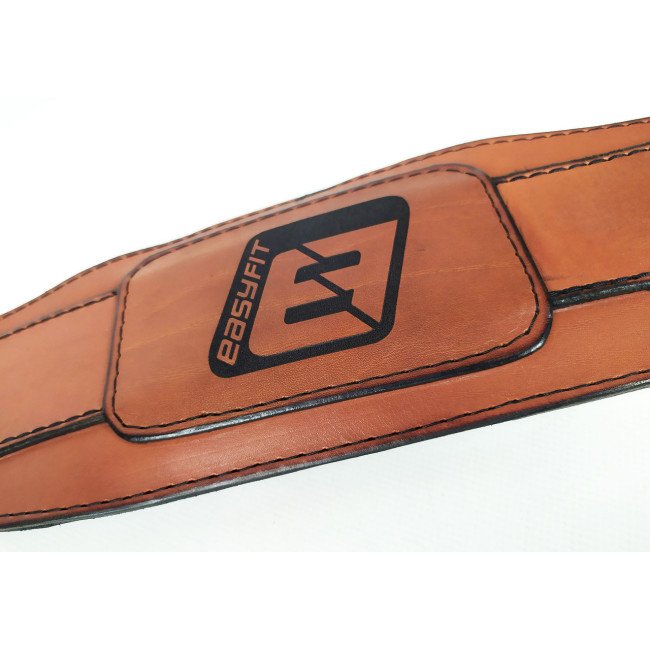 Пояс атлетичний EasyFit Training Belt (коричневий) M
