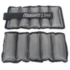 Обтяжувачі для ніг та рук з металом EasyFit Metal 2,5 кг (пара)