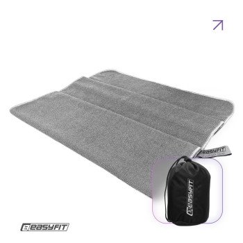 Спортивний рушник EasyFit RoyalWing 140х60 см з мікрофібри + чохол