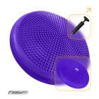 Балансувальна подушка масажна EasyFit Balance Cushion-A фіолетова + насос