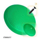 Балансувальна подушка масажна EasyFit Balance Cushion-A зелена + насос