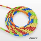 Бісерна скакалка EasyFit FreeRope 2,7 м (мультиколор)