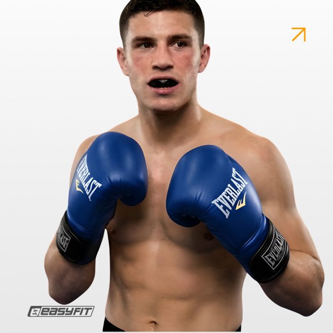 Боксерські рукавички Everlast 6 унцій (6 oz) сині