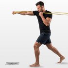 Борцівська резина EasyFit - джгут 10 м жовтий (Medium)