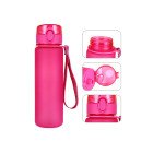 Пляшка для води EasyFit AquaFlow 800 мл (рожева)