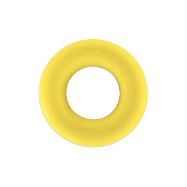 Еспандер кистьовий кільце EasyFit Ring 23 кг жовтий