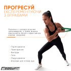 Гумова петля EasyFit 19-65 кг Зелена