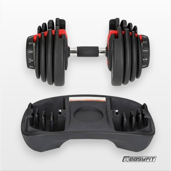 Гантель набірна EasyFit UniWeight 1,5–16 кг