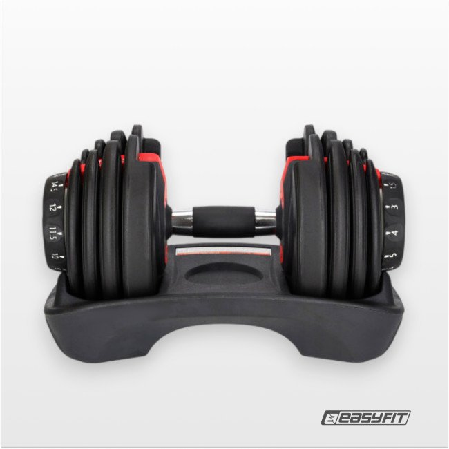 Гантель набірна EasyFit UniWeight 1,5–16 кг