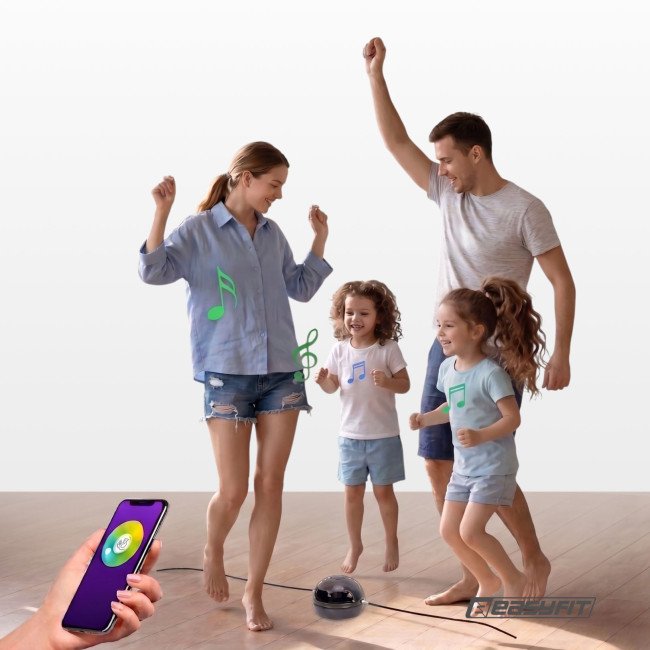 Інтелектуальна музична скакалка EasyFit SmartJump + пульт керування
