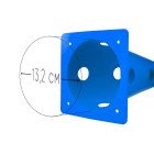 Конуси-фішки спортивні EasyFit 31 см (набір з 4 штук) сині