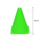Конус-фішка спортивна EasyFit 17 см зелена