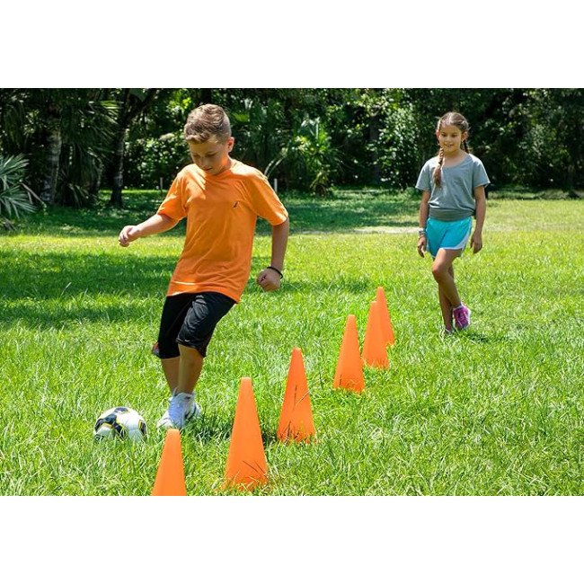 Конус-фішка спортивна EasyFit 17 см зелена