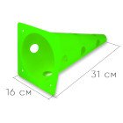 Конуси-фішки спортивні EasyFit 31 см (набір з 4 штук) зелені