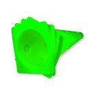 Конуси-фішки спортивні EasyFit 31 см (набір з 4 штук) зелені