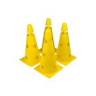 Конуси-фішки спортивні EasyFit 31 см (набір з 4 штук) жовті