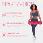 Килимок для йоги та фітнесу EasyFit TPE+TC 6мм двошаровий рожевий-св. рожевий