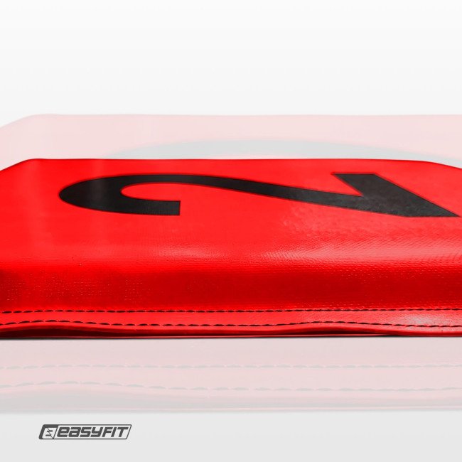 Крос-мат для стрибків EasyFit спортивний складаний (червоний)