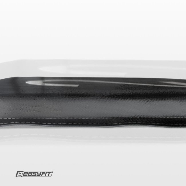 Крос-мат для стрибків EasyFit спортивний складаний (чорний)