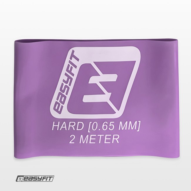 Стрічка для пілатесу EasyFit EPP 0.65 мм пурпурова