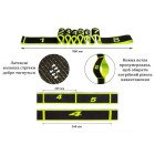 Еспандер стрічка EasyFit з петлями для тренувань жовтий (EASY)