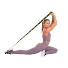 Еспандер стрічка EasyFit з петлями для тренувань жовтий (EASY)