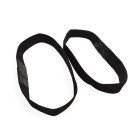 Лямки атлетичні EasyFit для турніка та поперечини чорні 