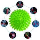 Масажний м'ячик EasyFit PVC 7.5 см м'який (надувний) зелений