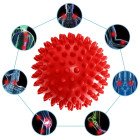 Масажний м'ячик EasyFit PVC 7.5 см м'який (надувний) червоний