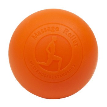 Масажний м'ячик EasyFit каучук 6.5 см помаранчевий