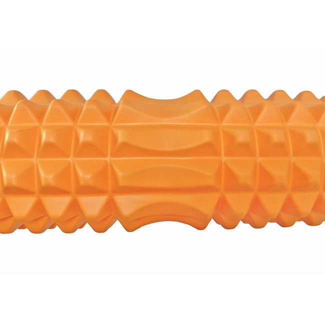 Масажний ролик EasyFit Grid Roller 45 см v.2.2 Помаранчевий