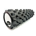Масажний ролик EasyFit Grid Roller PRO 45 см Чорний