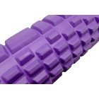 Масажний ролик EasyFit Grid Roller 33 см v.1.1 Фіолетовий