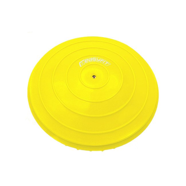 Півсфера масажна кіндербол EasyFit 15 см жорстка жовта