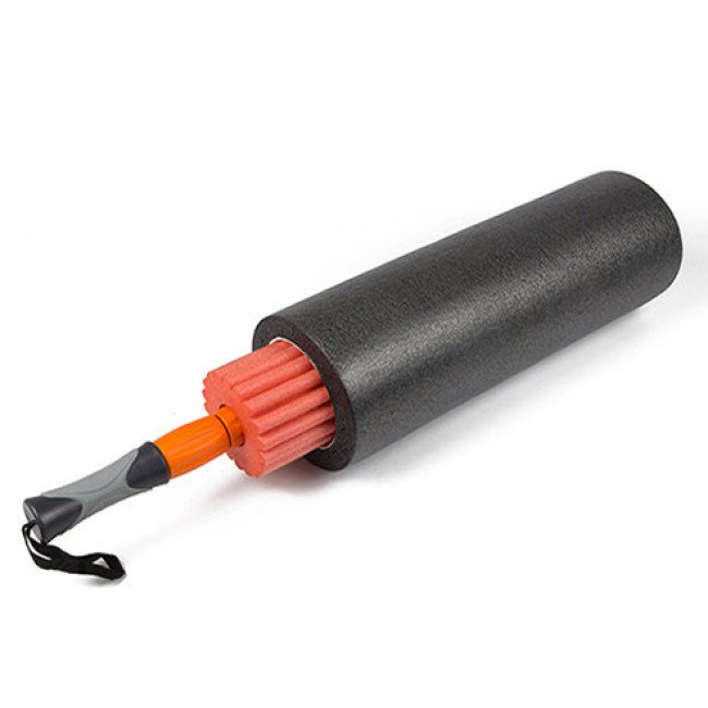 Масажний ролик EasyFit TIO 3 в 1 Чорний-помаранчевий