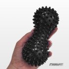Масажний м'ячик EasyFit Goober з шипами чорний