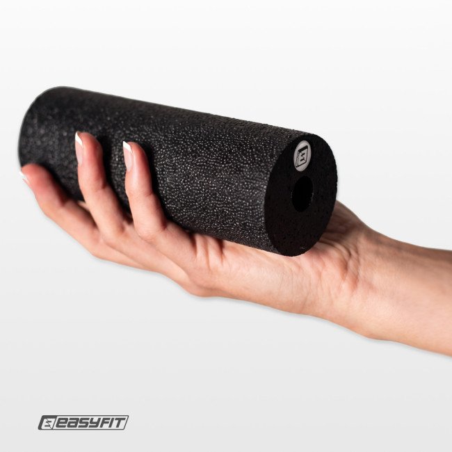 Масажний ролик EasyFit EPP 15х5 см чорний