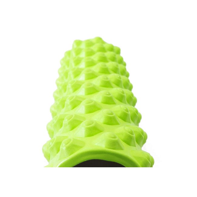 Масажний ролик EasyFit Grid Roller Extreme 45 см Салатовий