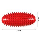 Масажний ролик Almond EasyFit овальний з шипами червоний