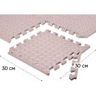 Татамі мат EasyFit 8 шт (30х30х1 см) хвіст ластівки бежевий
