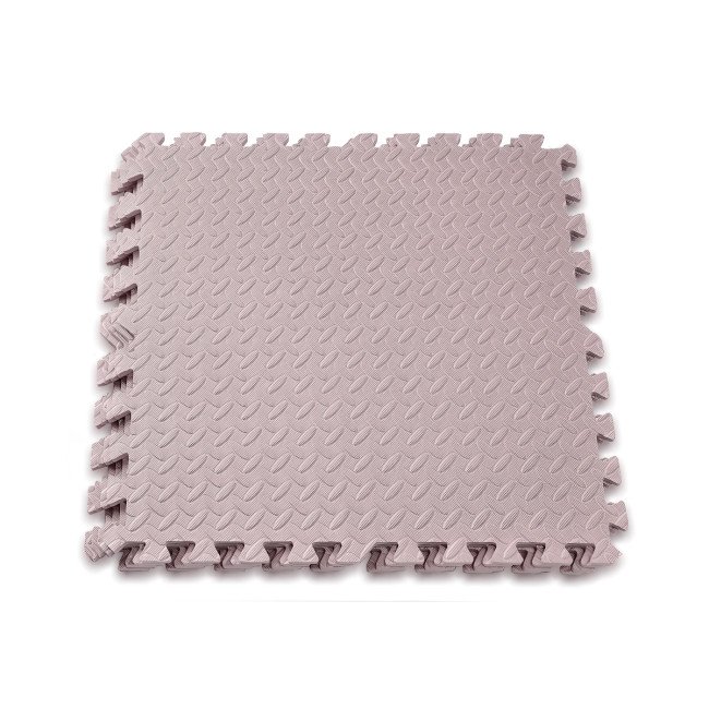 Татамі мат EasyFit SwallowTail 4 шт (60х60х1 см) пазл хвіст ластівки бежевий
