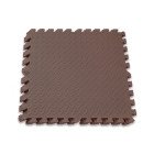 Татамі мат EasyFit SwallowTail 4 шт (60х60х1 см) пазл хвіст ластівки коричневий