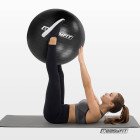 М’яч для фітнесу EasyFit BalanceBall 85 см чорний