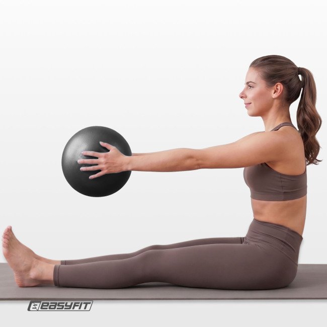 М'яч для пілатеса EasyFit 25 см чорний