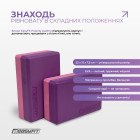 Набір для йоги та фітнесу EasyFit Polarity Set: килимок, два блоки та ремінь (padma)