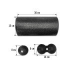 Набір для масажу EasyFit MioSet-L (2 м'ячика+ролик)