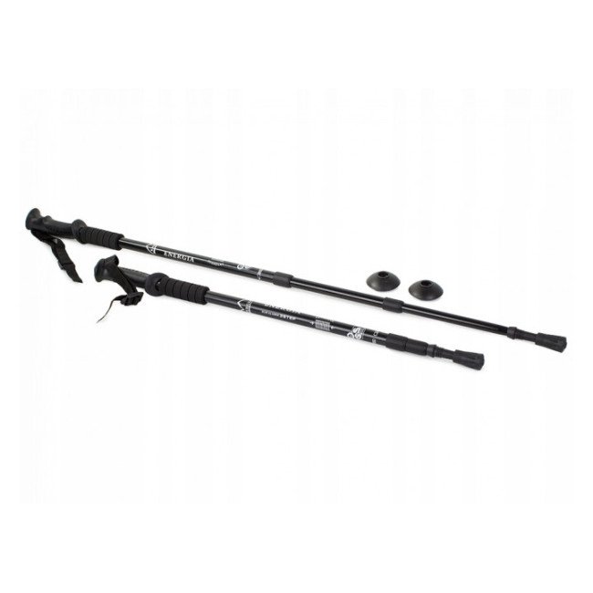 Палиця для скандинавської ходьби EasyFit Energia чорна