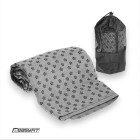 Рушник для йоги EasyFit Yoga Mat Towel з мікрофібри (Сірий)